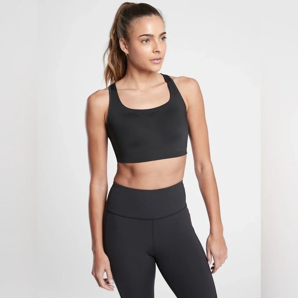 NWT ATHLETA Women’s Black Phenomena Bra Size: 36DD